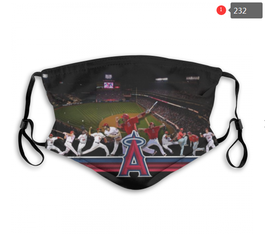 MLB Los Angeles Angels #4 Dust mask with filter